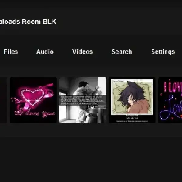 Manage room uploads