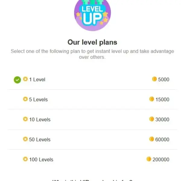 Level Store (Gold & Ruby)