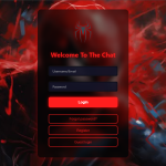 Spiderman login page